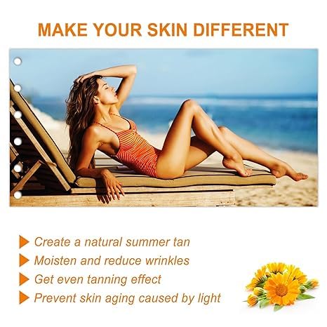 2Pcs Luxury Intensive Tanning Gel, Natural