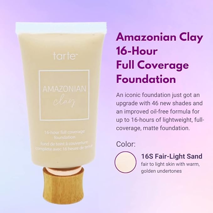 Tarte Cosmetics ian Clay 16-hour Full Coverage Foundation