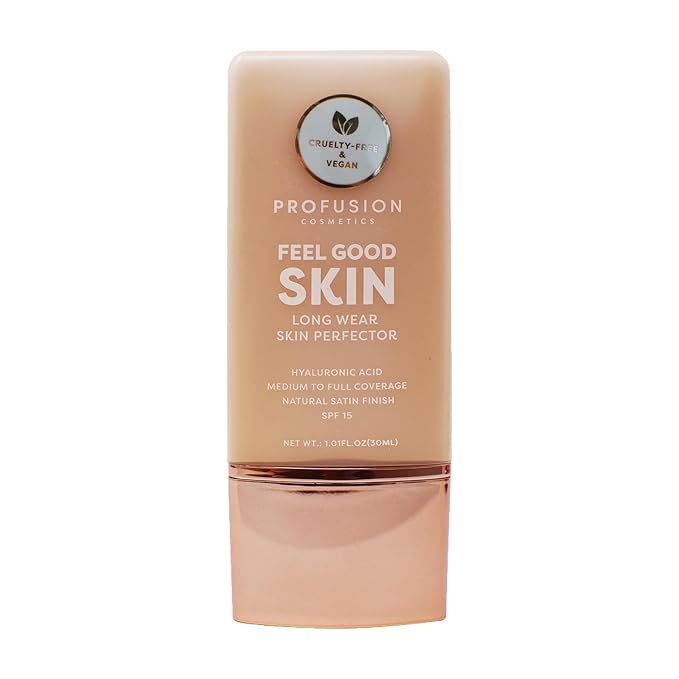 Profusion Cosmetics Lightweight Liquid Foundation for a Flawless Light 1