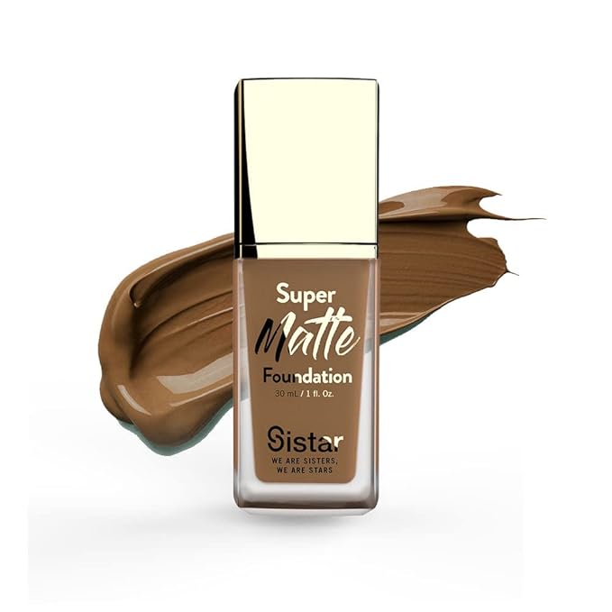Sistar Super Matte Foundation Perfecting Liquid Foundation Full oz. (Rich) 30 mL