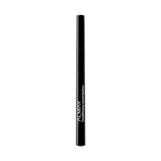 Almay Conditioning Liquid Eyeliner, Longwearing, Waterproof, Hydrating, 10 Black, 0.03 fl oz.