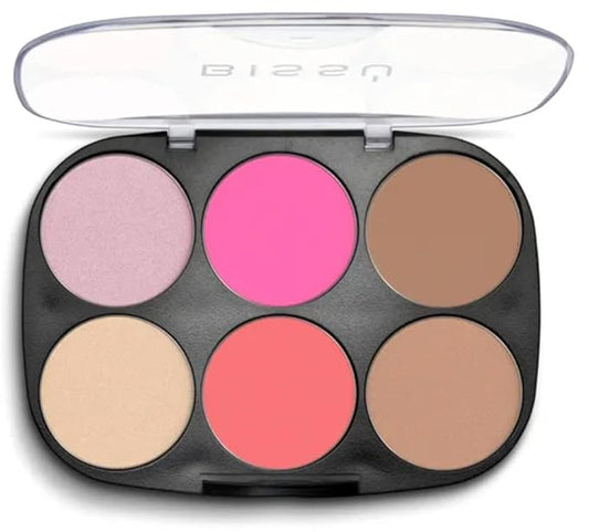 Bissú 6 colors Makeup Palette (4grms each color)