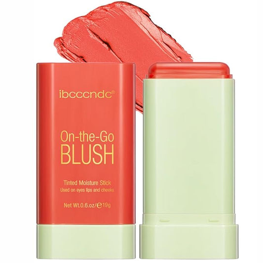 Blush Stick Matte Finish Waterproof Long Lasting Pink (3#coral orange)