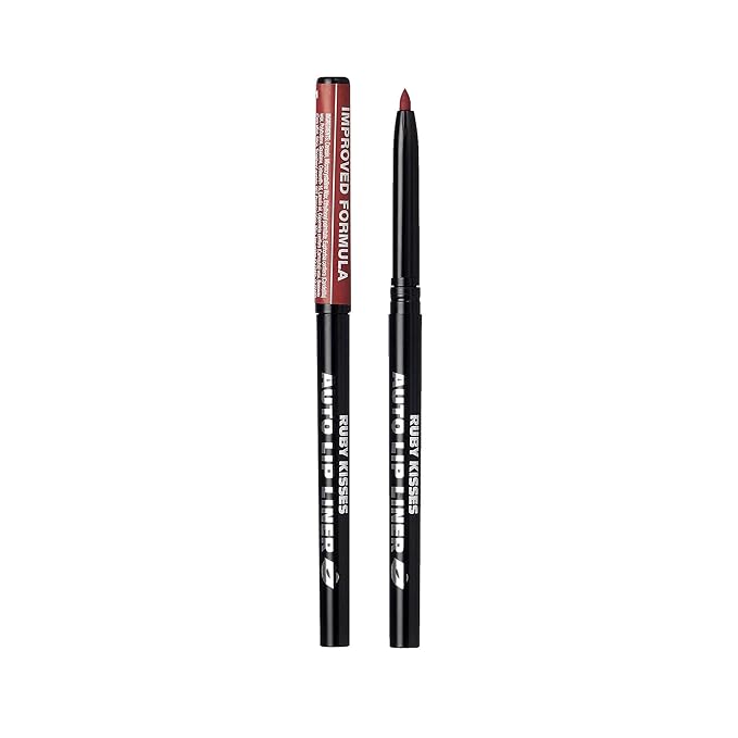Ruby Kisses Auto Lip Liner Pencil, Long Lasting Lip