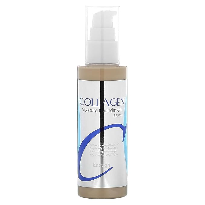 Enough Collagen, Moisture Foundation, SPF 15, 13, 3.38 oz () 100 ml