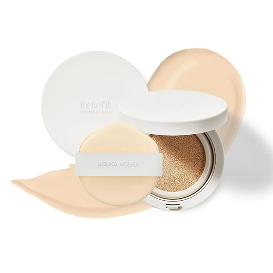 Holika Holika Reliefit CICA Clear Cushion 01 Pure Cushion Foundation 14g
