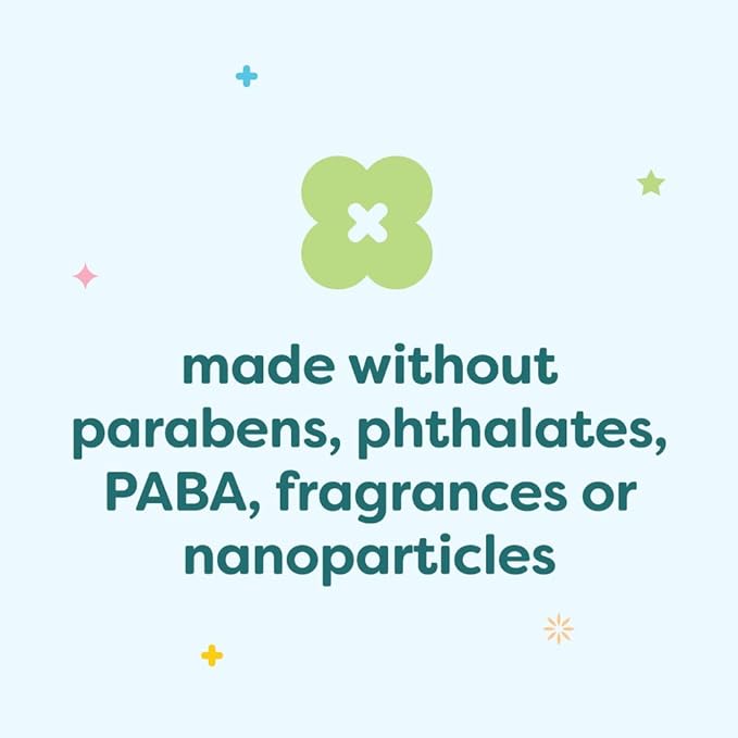 Babyganics SPF 50 Travel Size Kids Sunscreen Stick UVA UVB Protection | Water & Sweat Resistant |Non Allergenic, 1.6oz (Pack of 2)