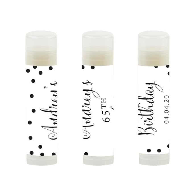 Andaz Press Personalized Milestone Birthday Party Black