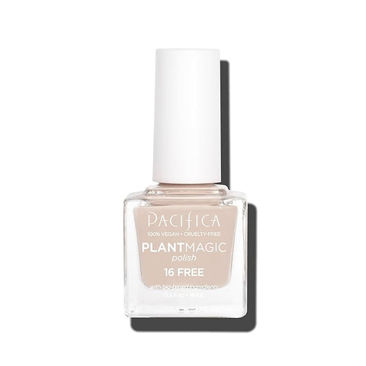 Pacifica Natural Nail Polish – Plant Magic Brown Beige Nail Polish - Plant Based, Non-Toxic & Clinically Tested - Lasting Colors, Glossy Chip-Resistant, Clean Beauty, Dermatologist Approved, Baby Deer