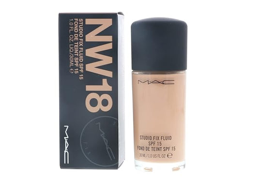 M.A.C Studio Fix Fluid Foundation SPF15 NW18, 1 1 Ounce