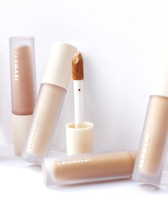 FARMASI Vfx Pro Liquid Concealer Makeup, All-in-one Full 24 Fl Oz