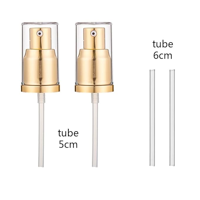 （3 colors）2 Pack Upgrade Foundation Pump Replacement for Wear Foundation(Gold)