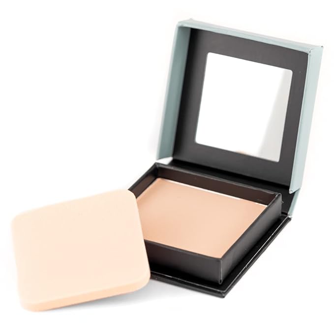 Palladio, Pressed Rice Powder with Mirror Mattifying Makeup