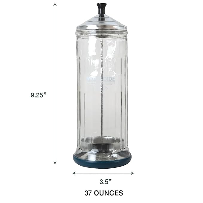 ForPro Multi-Cide Tall Glass Jar,