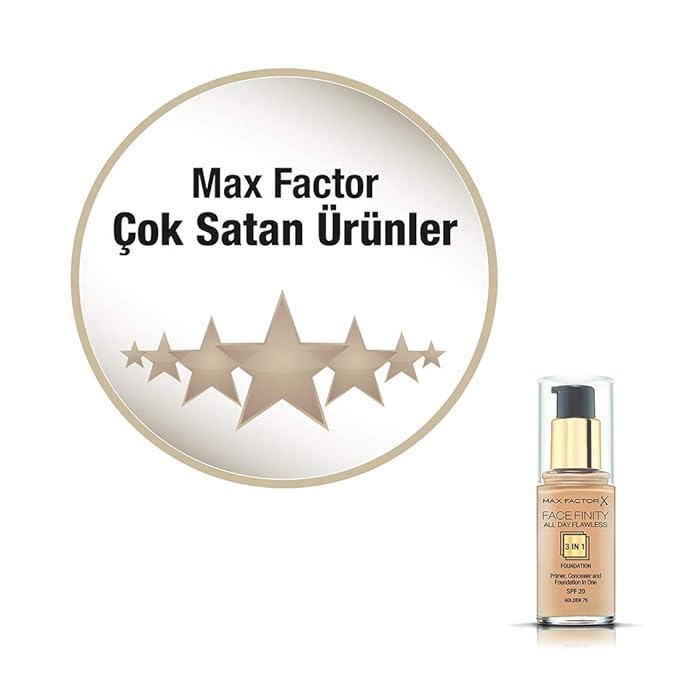 Max Factor Facefinity 3 In Primer Concealer Foundation Fl Oz 30 Ml