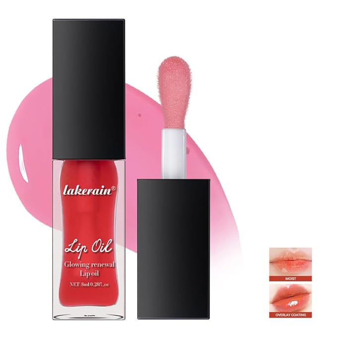 AKARY Glowing Renewal Lip Oil Nourishing Tinted Lip Glowing