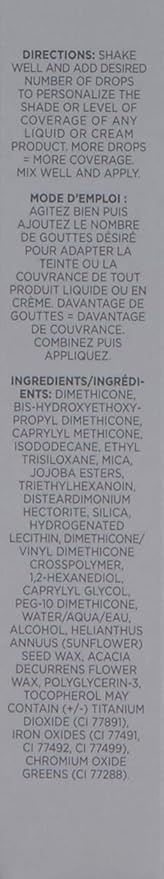 COVER FX Custom Cover Drops, Multi-Use Shade-Adjusting Liquid Deep 3