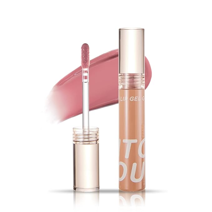 INTO YOU Lip Gloss, Lip Stain Long Lasting, Lip Tint, Lip Plumper Gloss, Glitter Lip Gloss, Liquid Lipstick, Lip Oil, Vivid Color, Smudge-Proof, Lightweight, Naturally Moisturizing (G06)