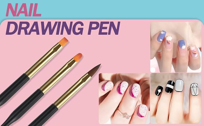 Artdone 35pcs nail art pens