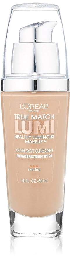 L'Oreal Paris True Match Lumi Healthy Luminous Makeup, fl; oz.