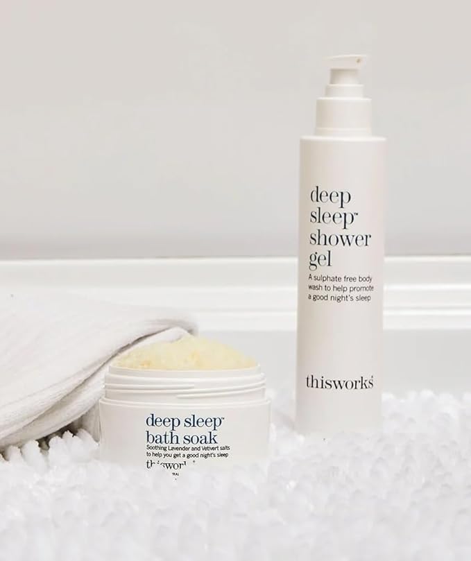 THISWORKS deep sleep shower gel: Calms the Mind and Protects the Skin, 8.4 fl oz (250ml)