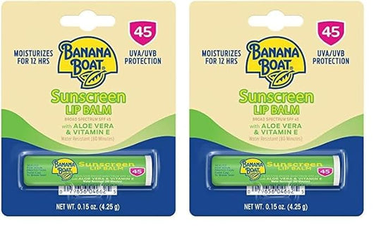 Banana Boat Sunscreen Lip Balm SPF 0.15oz