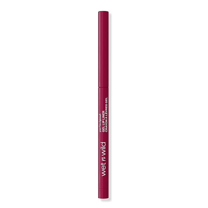 wet n wild Perfect Pout Gel Lip Liner, Rich Creamy Long Lasting Color, Well-Defined and Flawless Application, Vegan & Cruelty-Free - Currant Mood