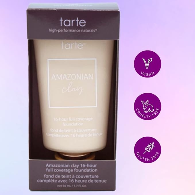 tarte Amazonian Clay 16-Hour Full Coverage Foundation 18N