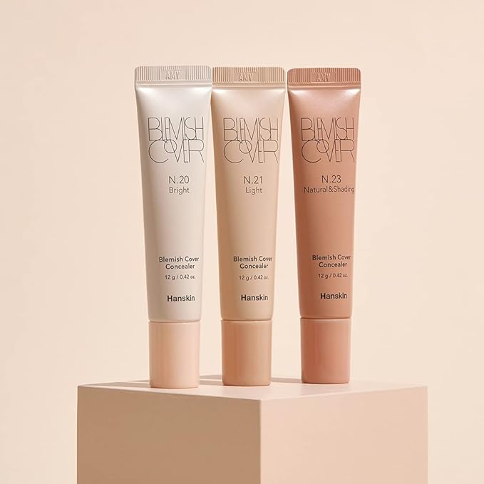 Hanskin New Blemish Cover Full Coverage Concealer, Semi 12g