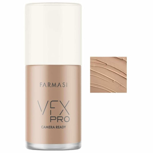 FARMASi Vfx Pro Foundation, Full Coverage Liquid Cream, Medium 16 30 ml