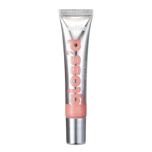 Gloss'd in Drenched, A nourishing gloss-oil hybrid with a light wash of color for full, shiny lips without stickiness