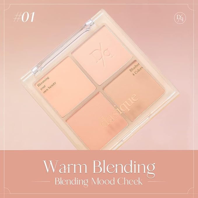 Dasique Blending Mood Cheek #01 Warm Blending l
