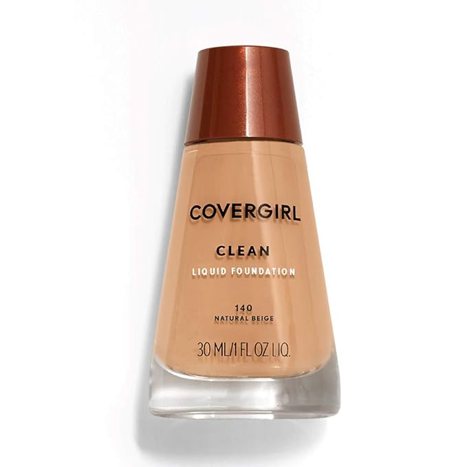 COVERGIRL, Clean Makeup Foundation, Natural Beige, , 1 may vary) 1 oz