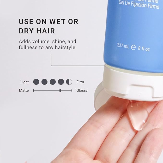 Loma Hair Care Firm Hold Gel, 3 Fl Oz