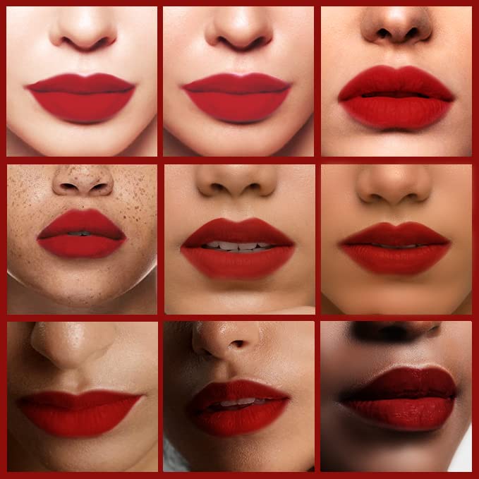 Long Lasting Lip Stain for Lips and Cheek Tint | High Pigment Color | lightweight Matte Finish | Weightless | Full Coverage | Twist Velvet Tint #4 (No.4)