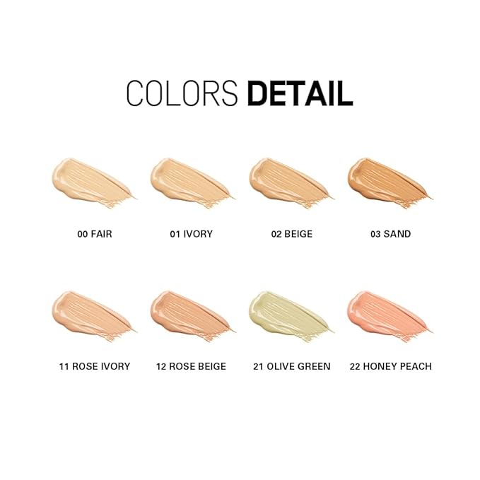 heme Full coverage liquid concealer 6ml (03 Sand) 6ml