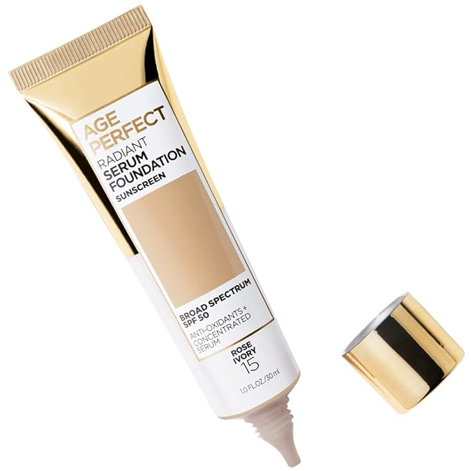 L'Oreal Paris Age Perfect Radiant Serum Foundation with 1 Ounce
