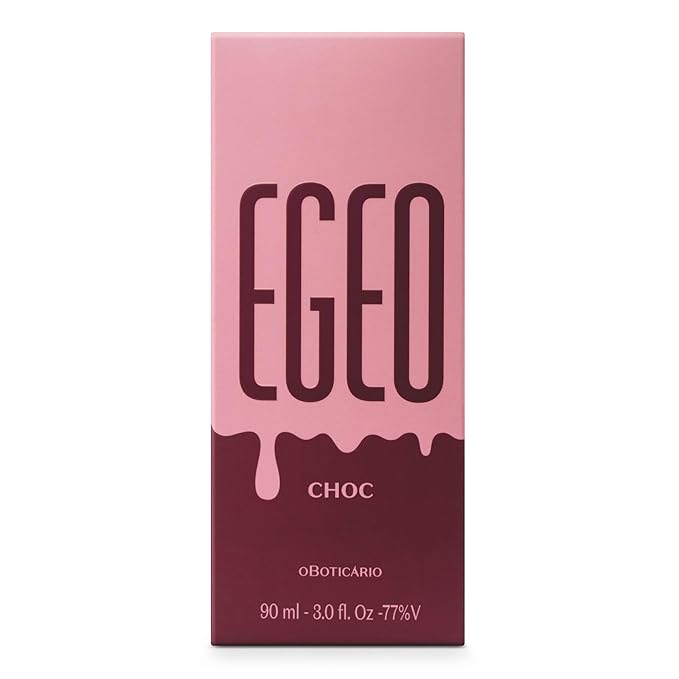 O Boticário Egeo Choc Eau de Toilette, Orange Plum & Apricot Fragrance Perfume for Women, 3 Ounce