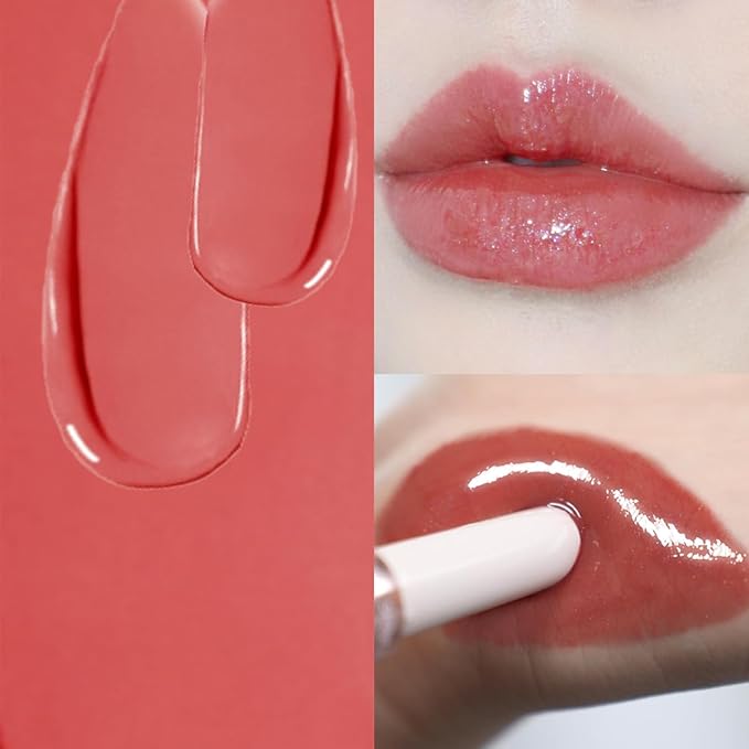 Glow Lips 01 Gleaming Fig, Lip Plumper, Long Lasting, Moisture, Glow