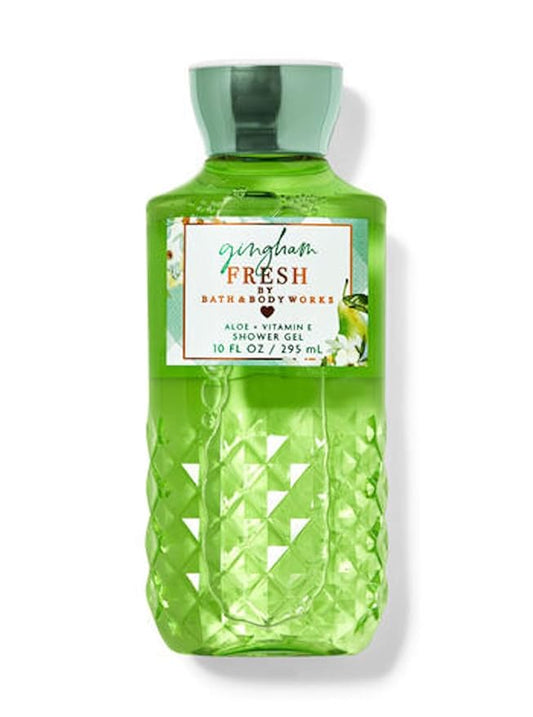 Bath & Body Works Gingham Fresh Signature Collection Shower Gel For Women 10 Fl Oz (Gingham Fresh)