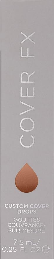 COVER FX Custom Cover Drops, Multi-Use Shade-Adjusting Liquid Deep 4