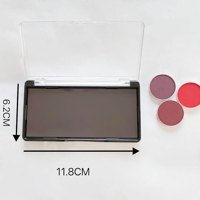2pcs Rectangular Mini Magnet Make-up Dispensing Plate Eyeshadow
