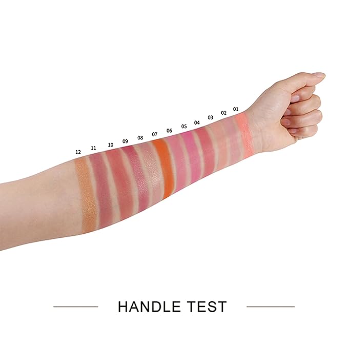 Blush Powder Face Makeup, Matte Natural Glow Blushing Blush 5