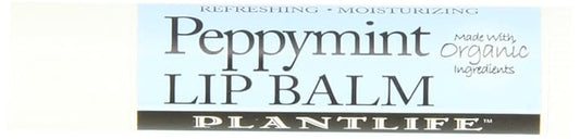 Plantlife Peppermint Lip Balm - Organic California