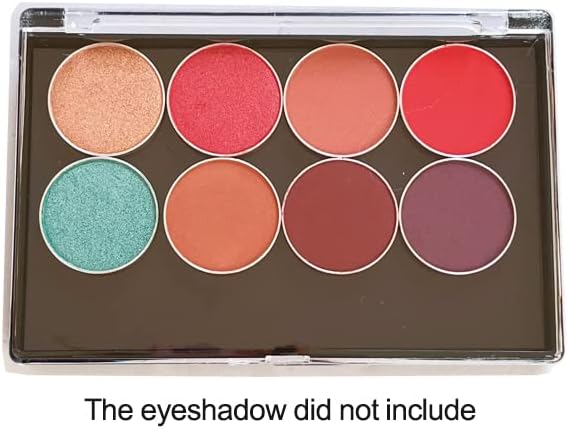 Small Size Empty Magnetic Clear Eyeshadow Light Weight