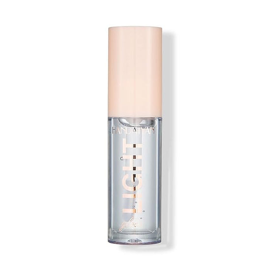 CAHIUYOA Plumping Moisturizing Lip Gloss Lipgloss,Nude Lip Gloss Lip Stain Long Lasting Waterproof,Shine Glossy Liquid Lipstick for Women Girls Lip Makeup Gift - 01