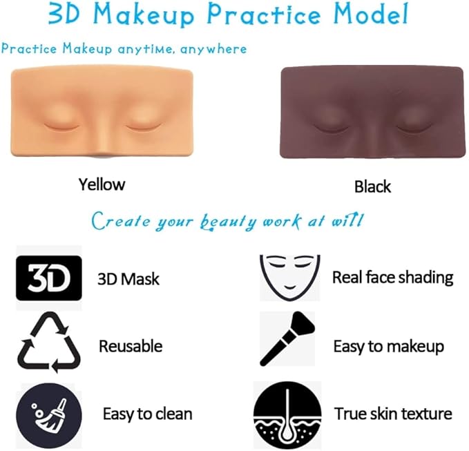 Makeup Practice Face, Makeup Practice Board, The Aid