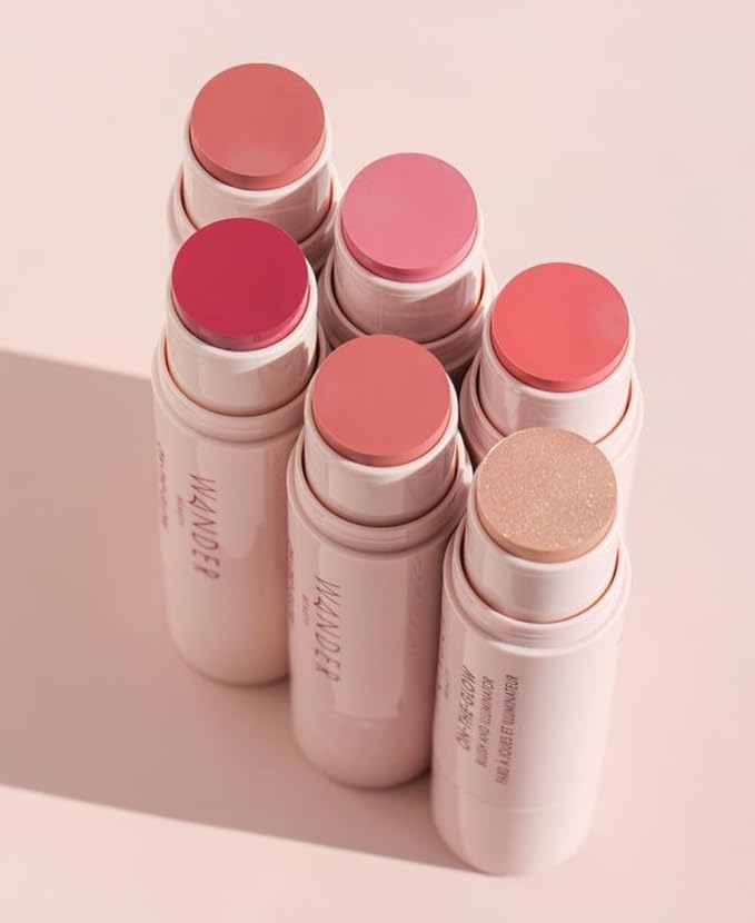 Wander Beauty On-the-Glow Blush and Illuminator - Coral - 0. 4 oz