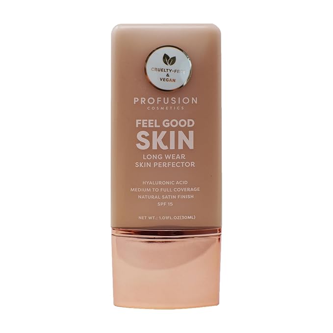 Profusion Cosmetics Lightweight Liquid Foundation for a Flawless Tan 3