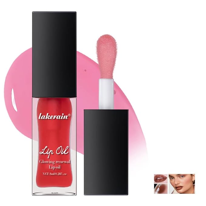 AKARY Glowing Renewal Lip Oil Nourishing Tinted Lip Glowing